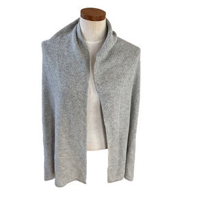 Banana Republic silver gray wrap shawl
